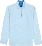 Robert Graham Ledson Quarter-Zip Knit Sweatshirt