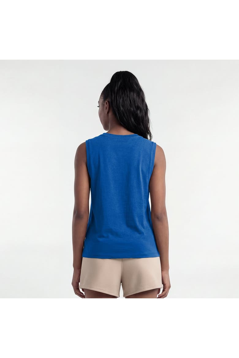 Women's Champion  Royal Los Angeles Dodgers Muscle Tank Top, Alternate, color, Royal