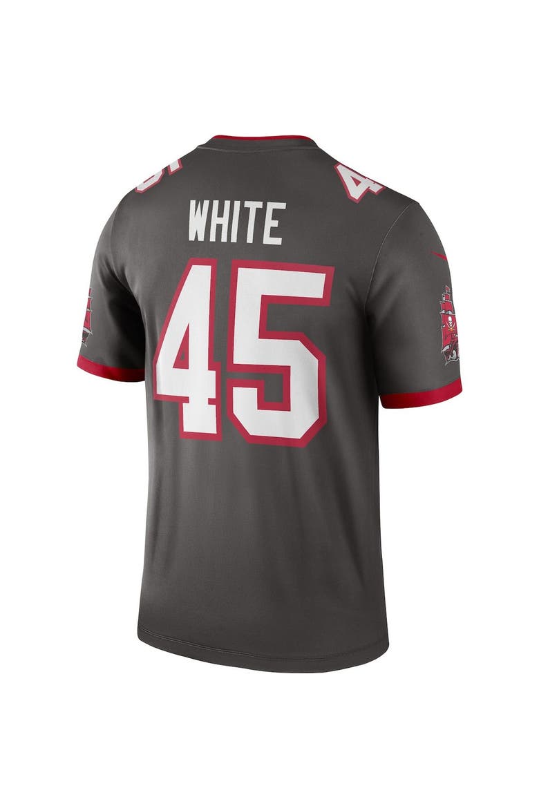 Men's Nike Devin White Pewter Tampa Bay Buccaneers Alternate Legend Jersey, Alternate, color, Pewter