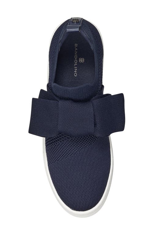 Shop Bandolino Bryce2 Knit Sneaker In Navy