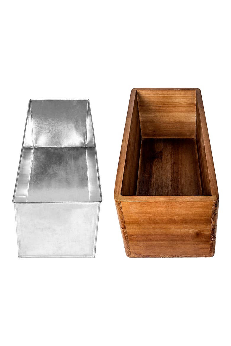 Wooden Wine Trough, Alternate, color, ANCHOR