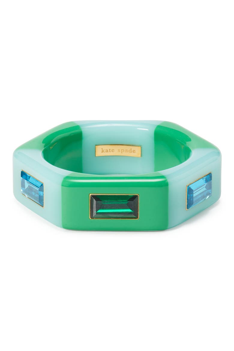 seeing stripes bangle, Main, color, GREEN MULTI.