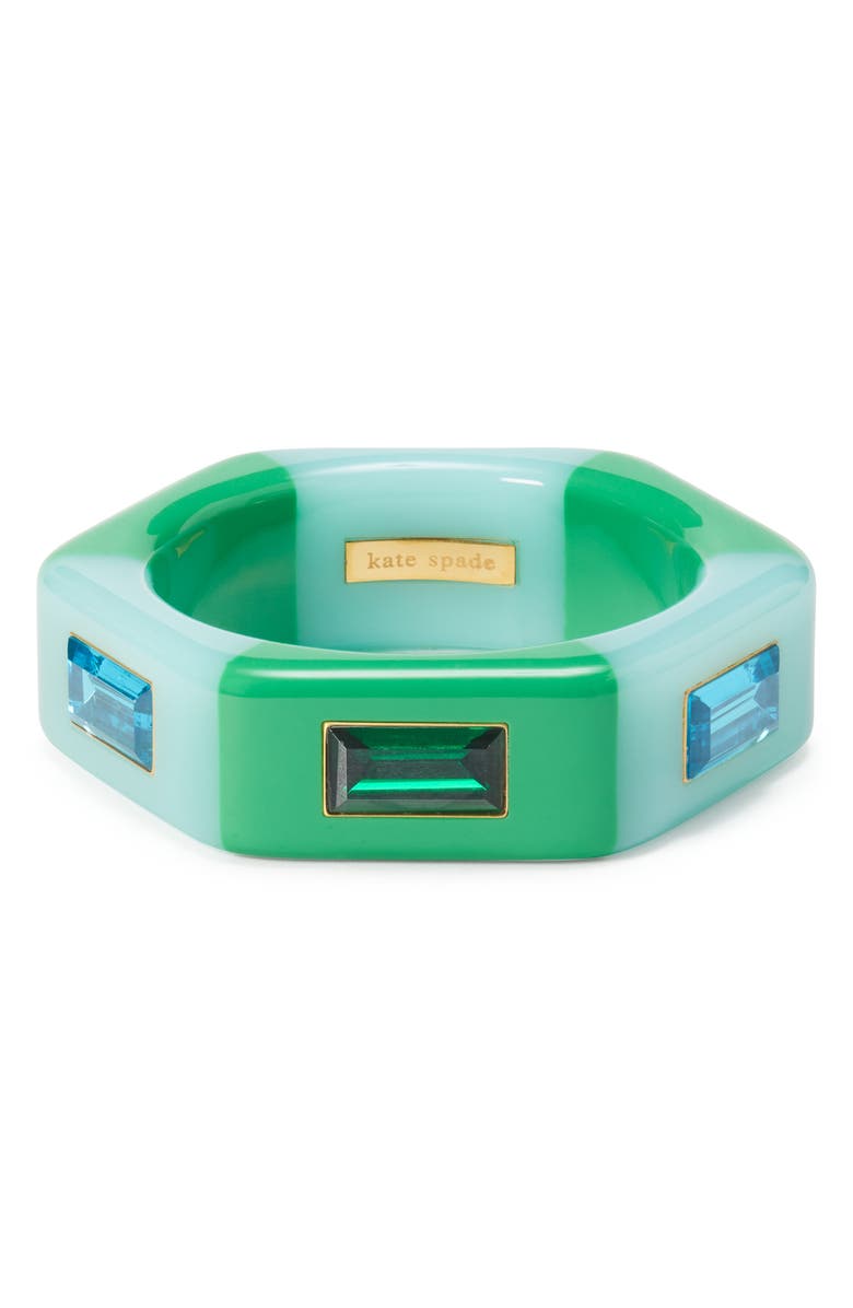 Kate Spade New York seeing stripes bangle, Main, color, 