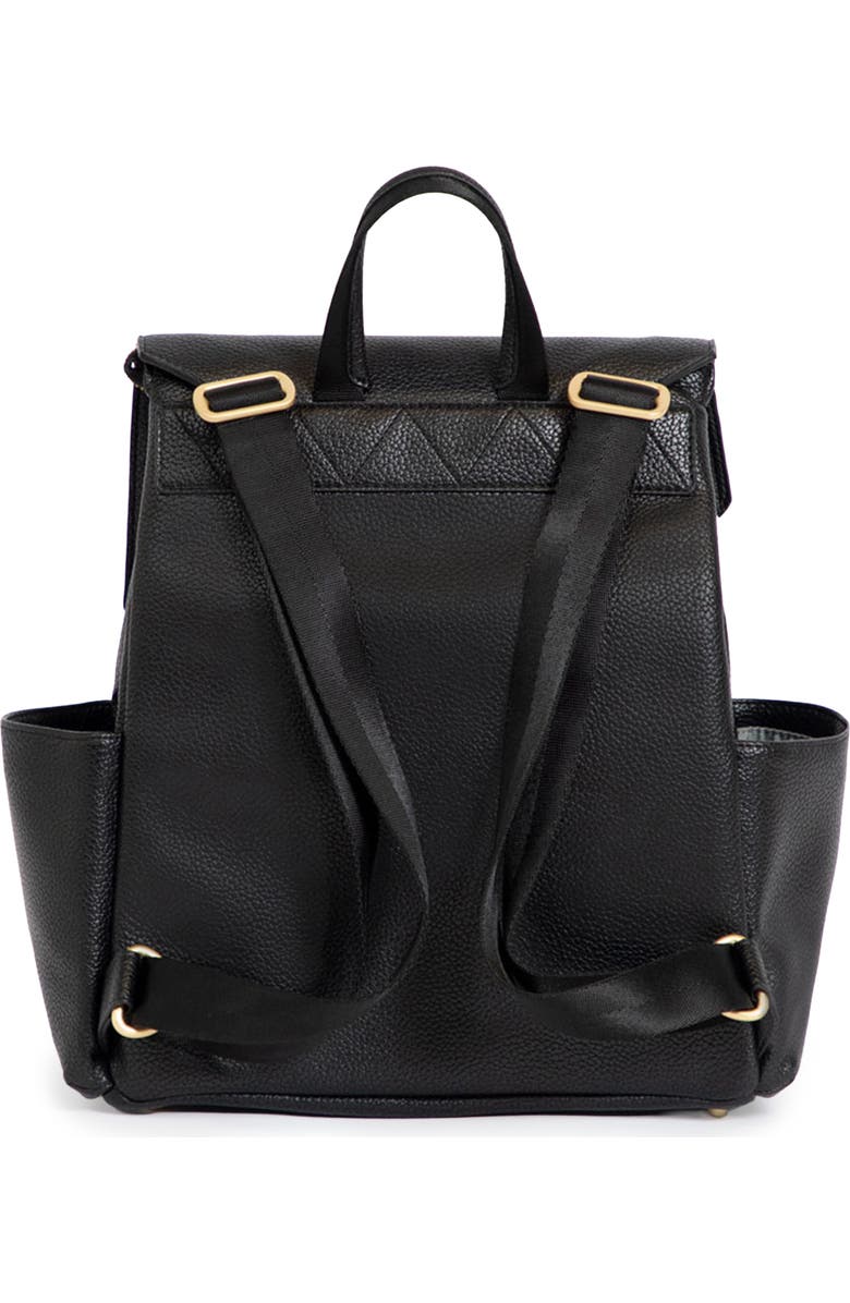 Freshly Picked Mini Classic Diaper Backpack, Alternate, color, Black