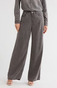 L'AGENCE Alicent High Waist Wide Leg Jeans