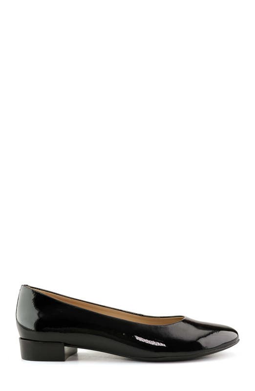 Marc Joseph New York Madison Leather Flat, Alternate, color, Black Soft Patent