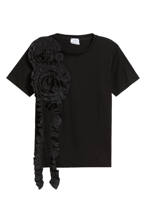 Shop Nikki Lund Peony Floral Appliqué Top