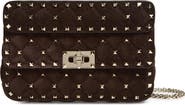 Valentino Garavani Small Rockstud Spike Leather Shoulder Bag
