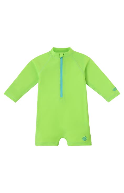 Long Sleeve Swim Romper (Baby)