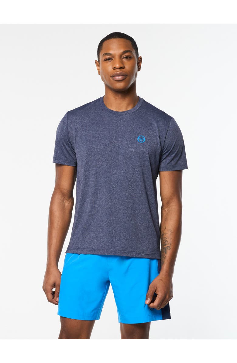 Sergio Tacchini Elio Performance T-shirt, Main, color, Eclipse