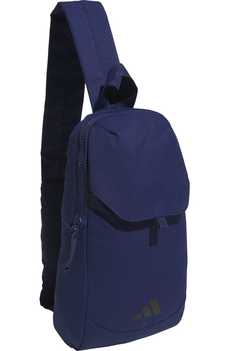 adidas Essentials 3 Sling Crossbody Bag, Main, color, Dark Blue