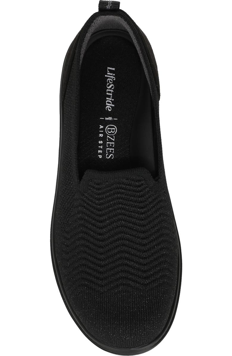 LifeStride Boulevard Slip-On Sneaker, Alternate, color, Black