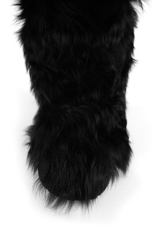 Zigi Raylynn Faux-fur Tall Boot In Black
