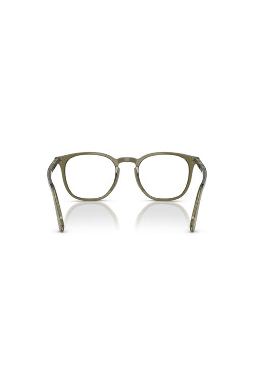 Persol 51mm Phantos Optical Glasses In Green