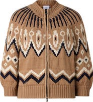 Bogner Norwegian Knit Jacket Aurora