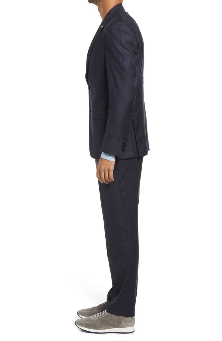 Ted Baker London Karl Slim Fit Stripe Wool Suit, Alternate, color,