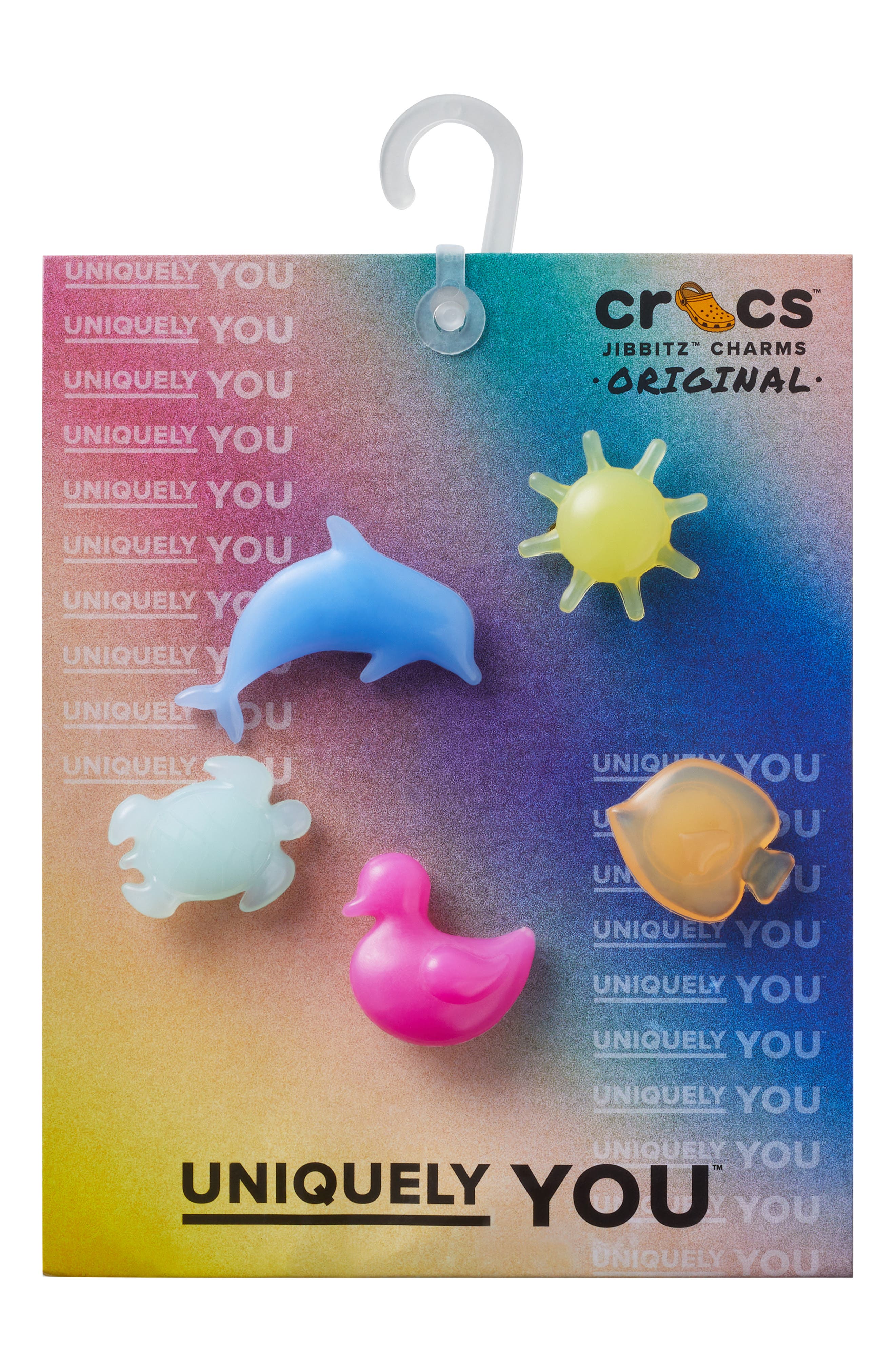 Kids' Assorted 5-Pack Summer Shapes CROCS Shoe Charms