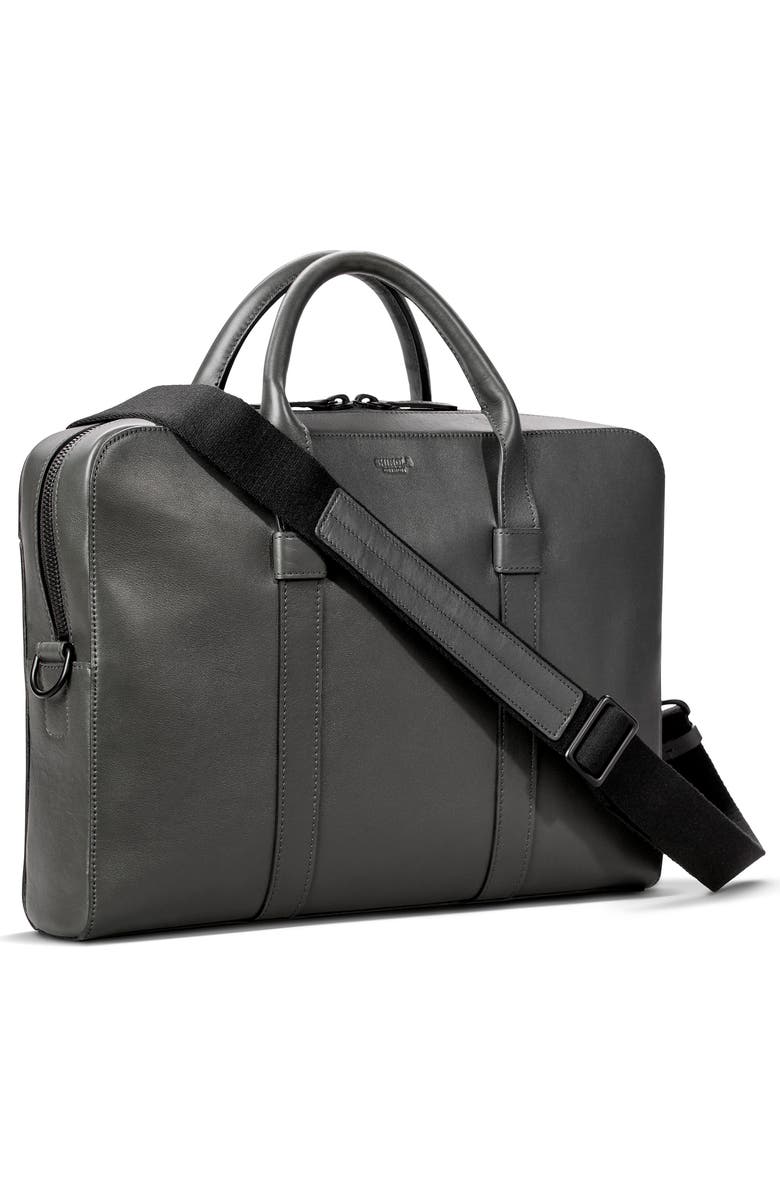 Shinola Guardian Leather Briefcase, Alternate, color,
