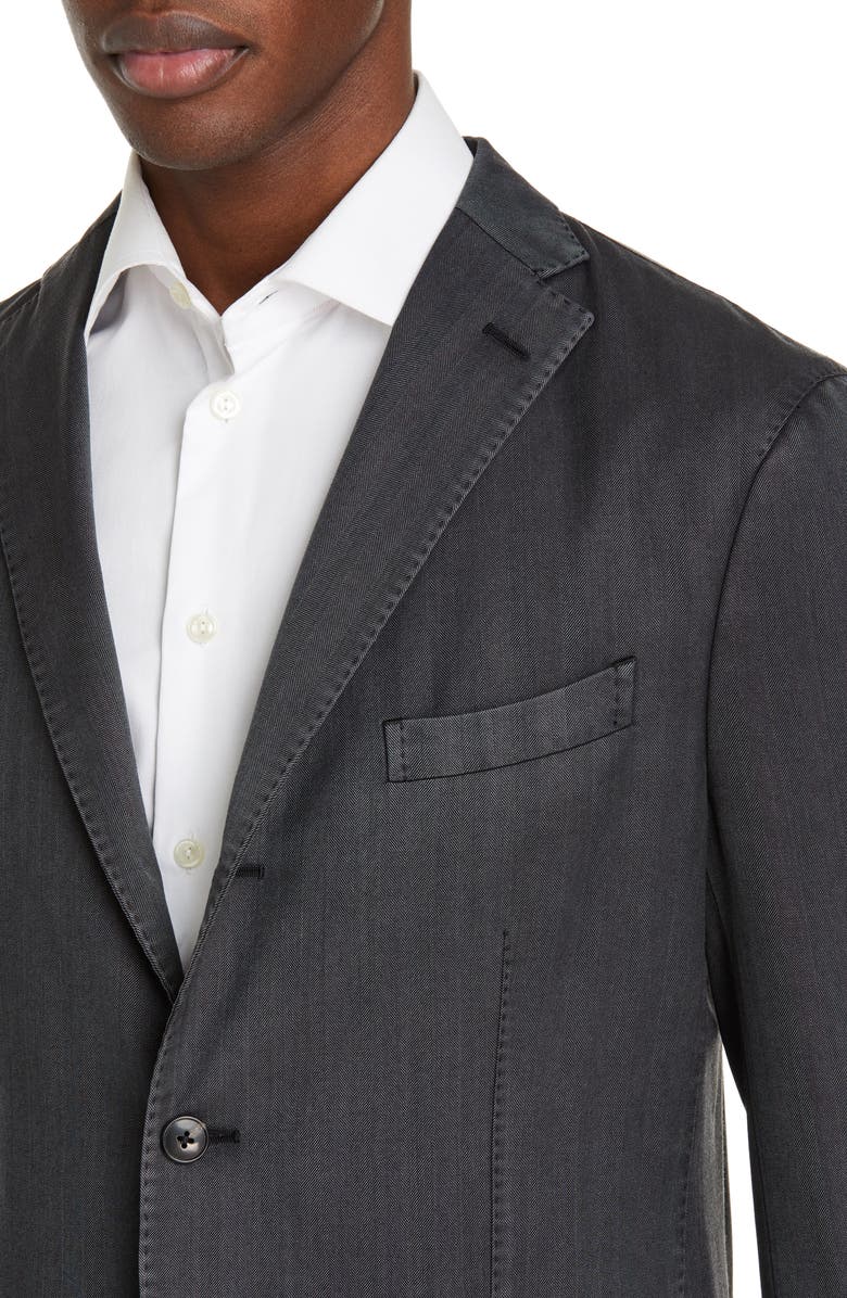 Boglioli Travel K Slim Fit Wool Blazer, Alternate, color,