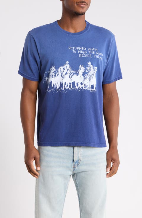 Return Again Cotton Graphic T-Shirt