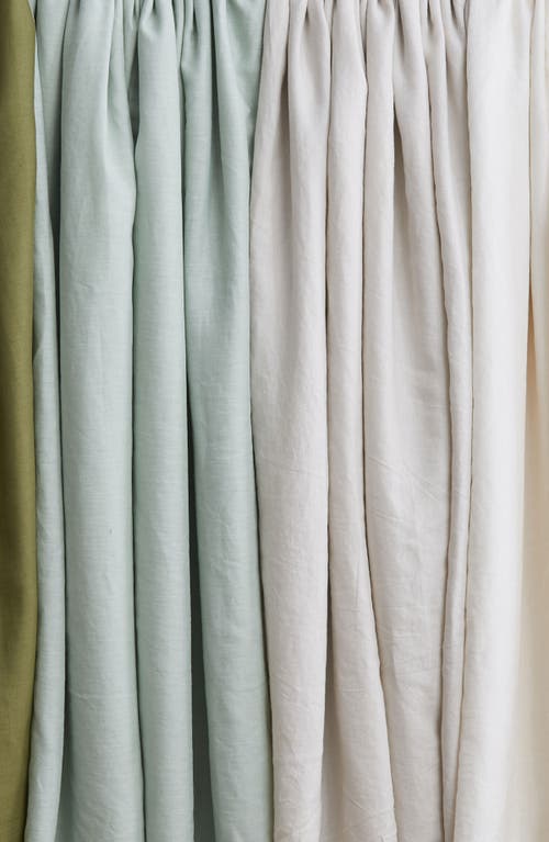 Verlee European Linen Duvet Set In Eucalyptus