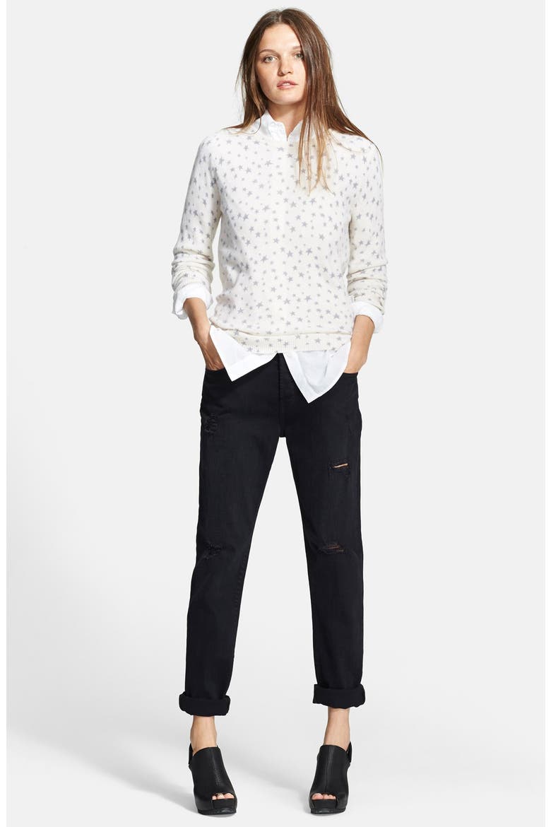 'Kenton' Cotton Shirt, Alternate, color, WHITE