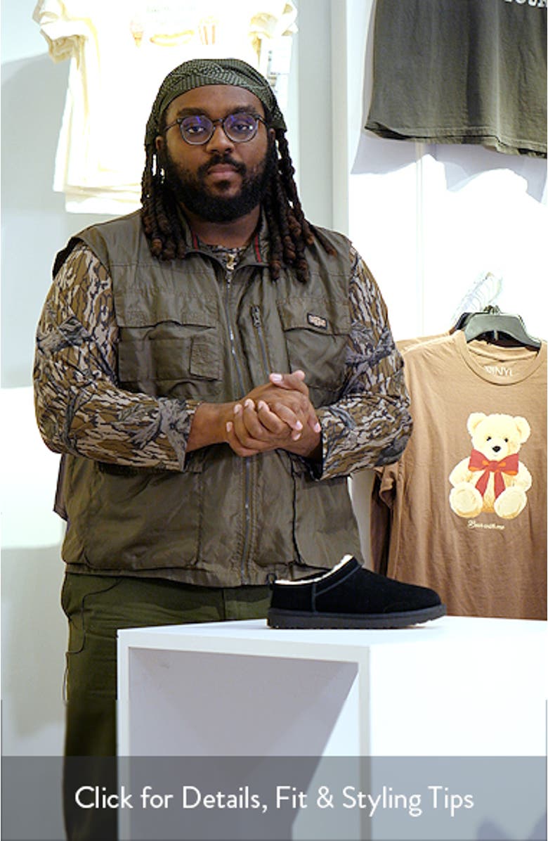 Classic Micro Genuine Shearling Lined Slip-On, sales video thumbnail