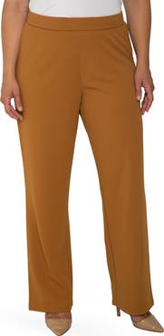 Standards & Practices High Waist Stretch Crepe Trousers