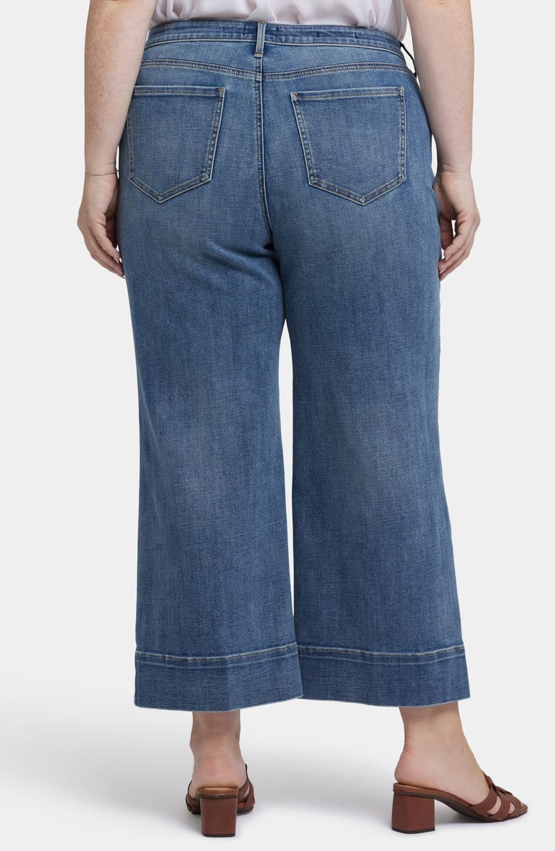 NYDJ Teresa Ankle Wide Leg Jeans, Alternate, color, Majorca Bay
