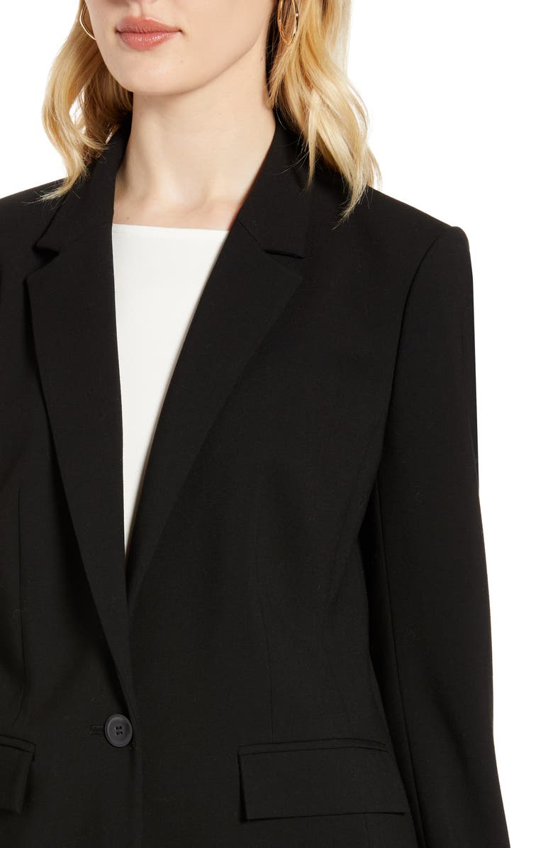 Halogen<sup>®</sup> Single Breasted Blazer, Alternate, color,