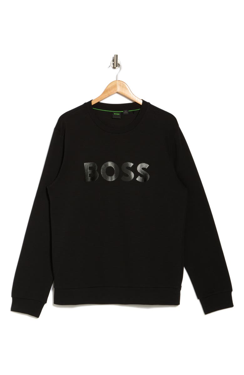 BOSS Salbo Mirror NCSA Sweatshirt, Alternate, color,