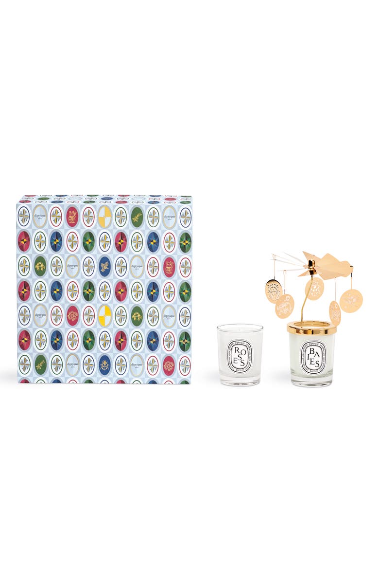 Diptyque Baies & Roses Carousel Candle Set, Alternate, color, 