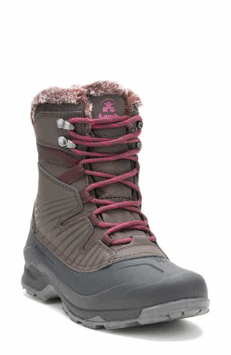 Kamik Iceland Faux Shearling Lined Waterproof Snow Boot