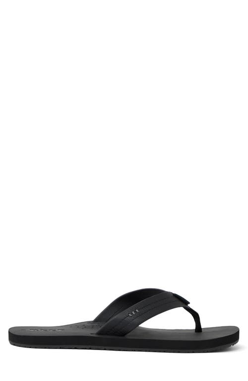 Reef 'draftsmen' Leather Flip Flop