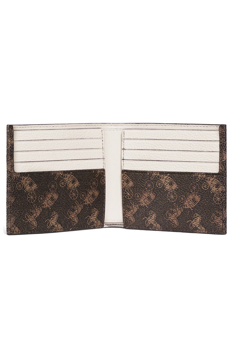 COACH Slim Leather Bifold Wallet, Alternate, color, 