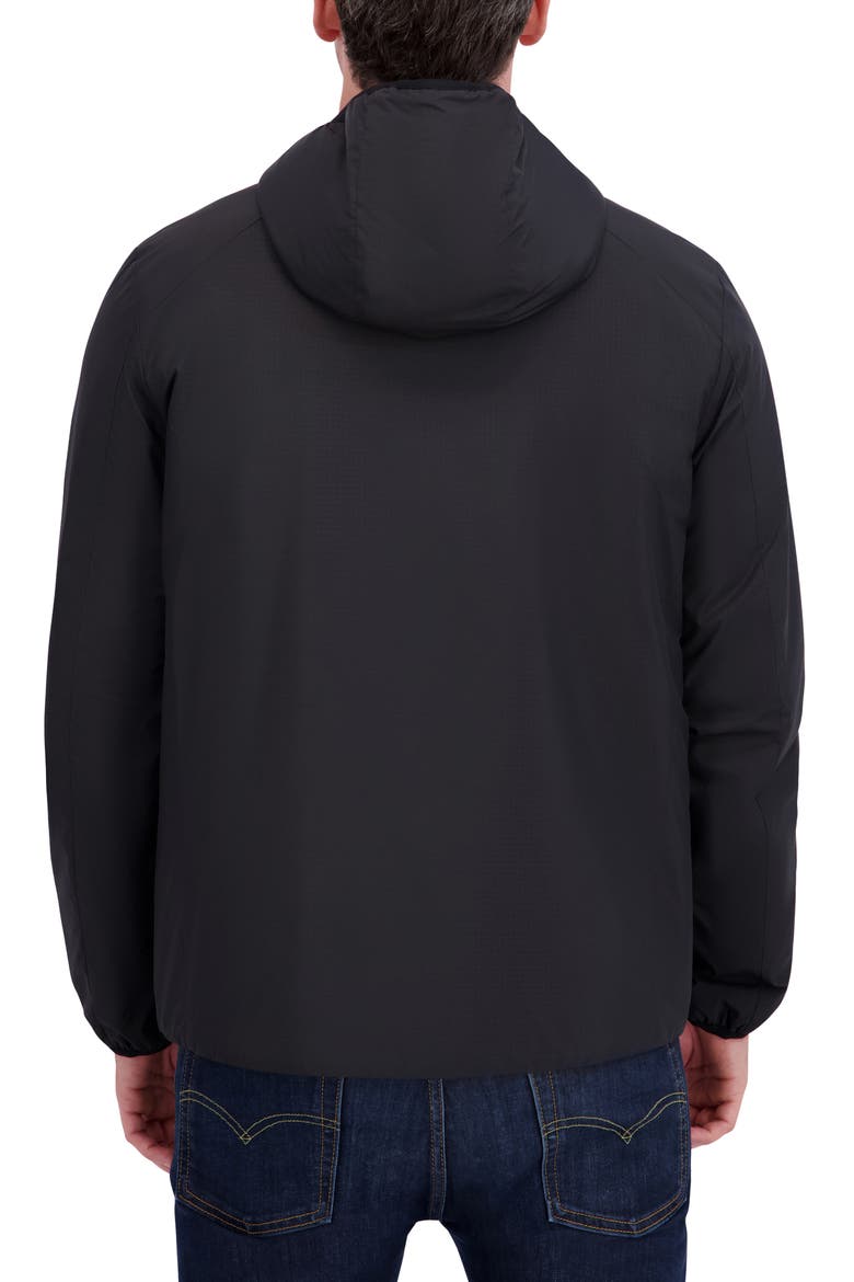 Transitional Hooded Zip Jacket, Alternate, color, BLACK