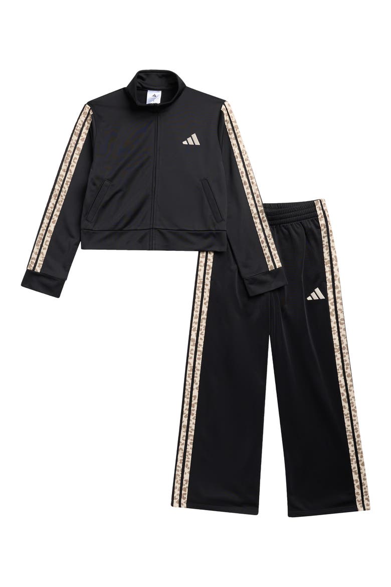 Kids' 3-Stripes Tricot Track Set, Main, color, BLACK