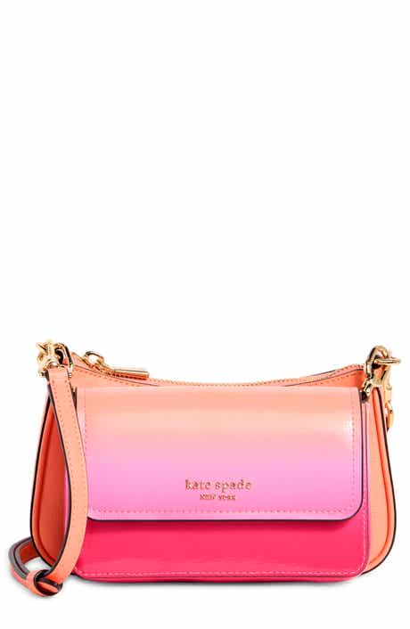 Kate Spade New York double up ombré saffiano leather crossbody bag