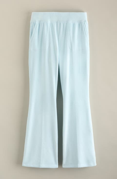 Kids' Downtime Velour Flare Pants