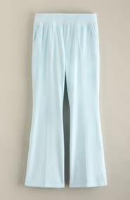 Zella Girl Kids' Downtime Velour Flare Pants