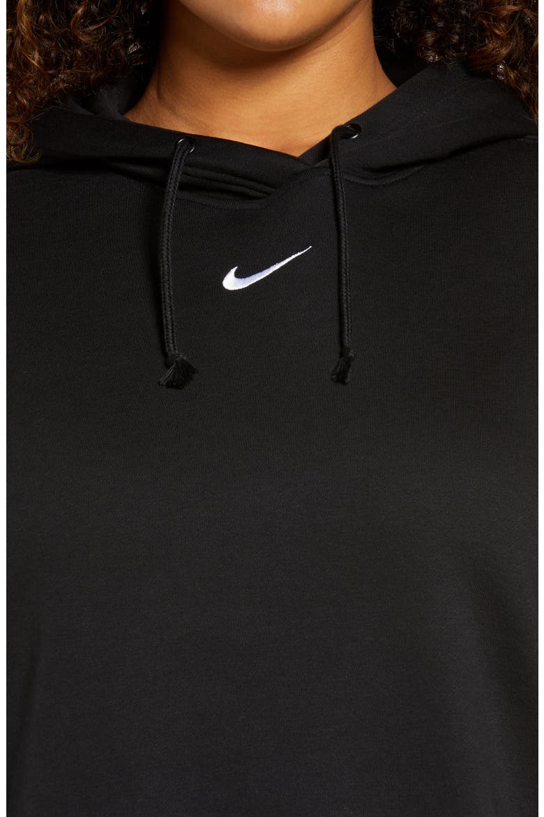 Sportswear Collection Essentials Hoodie, Alternate, color, BLACK/ WHITE