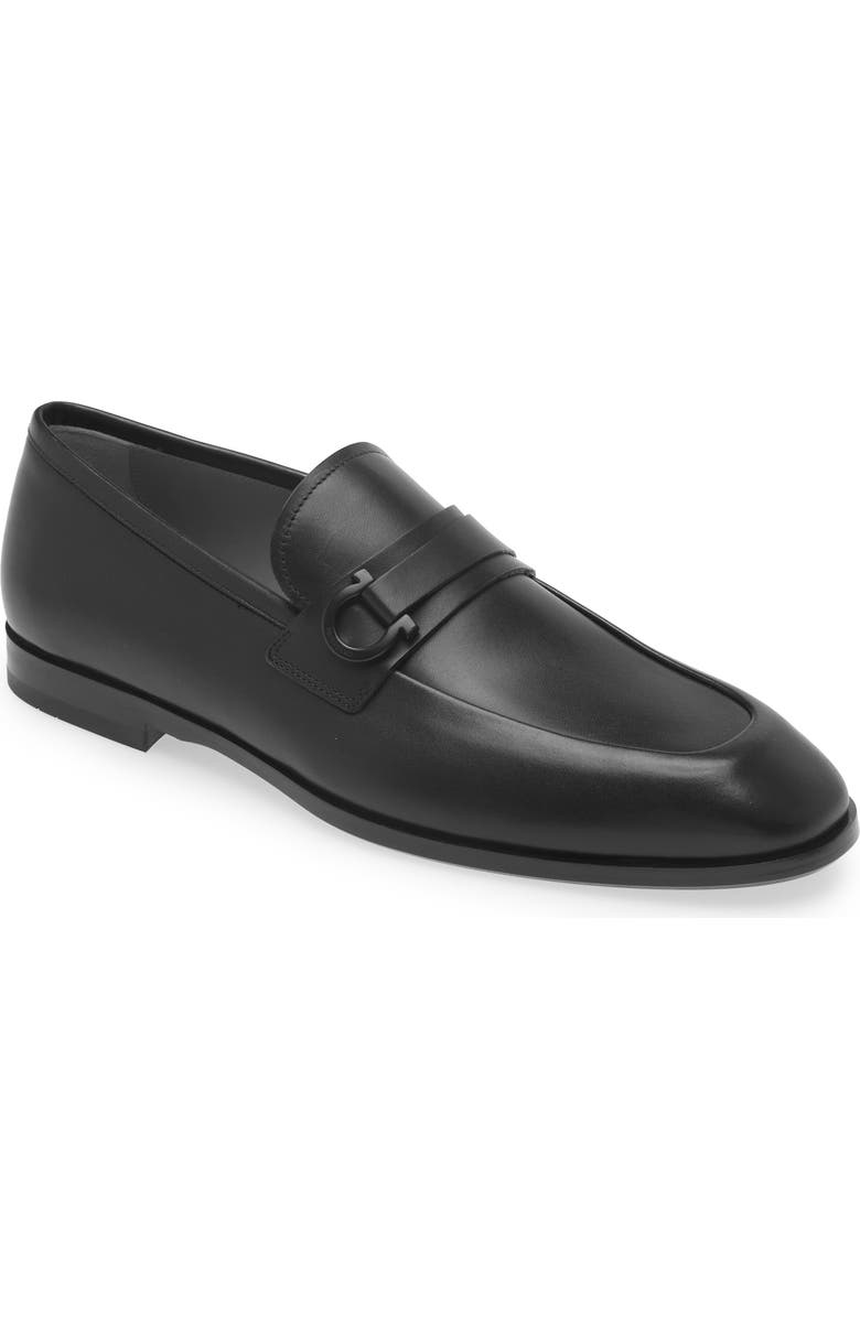 FERRAGAMO Florio Loafer, Main, color, Nero New Biscotto