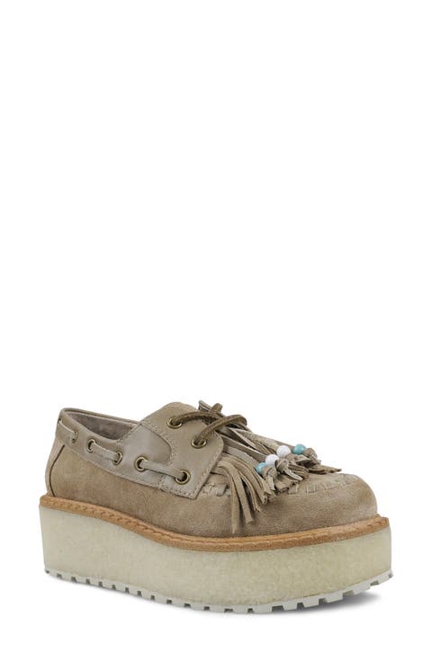 Skipper Platform Wedge Loafer (Women)