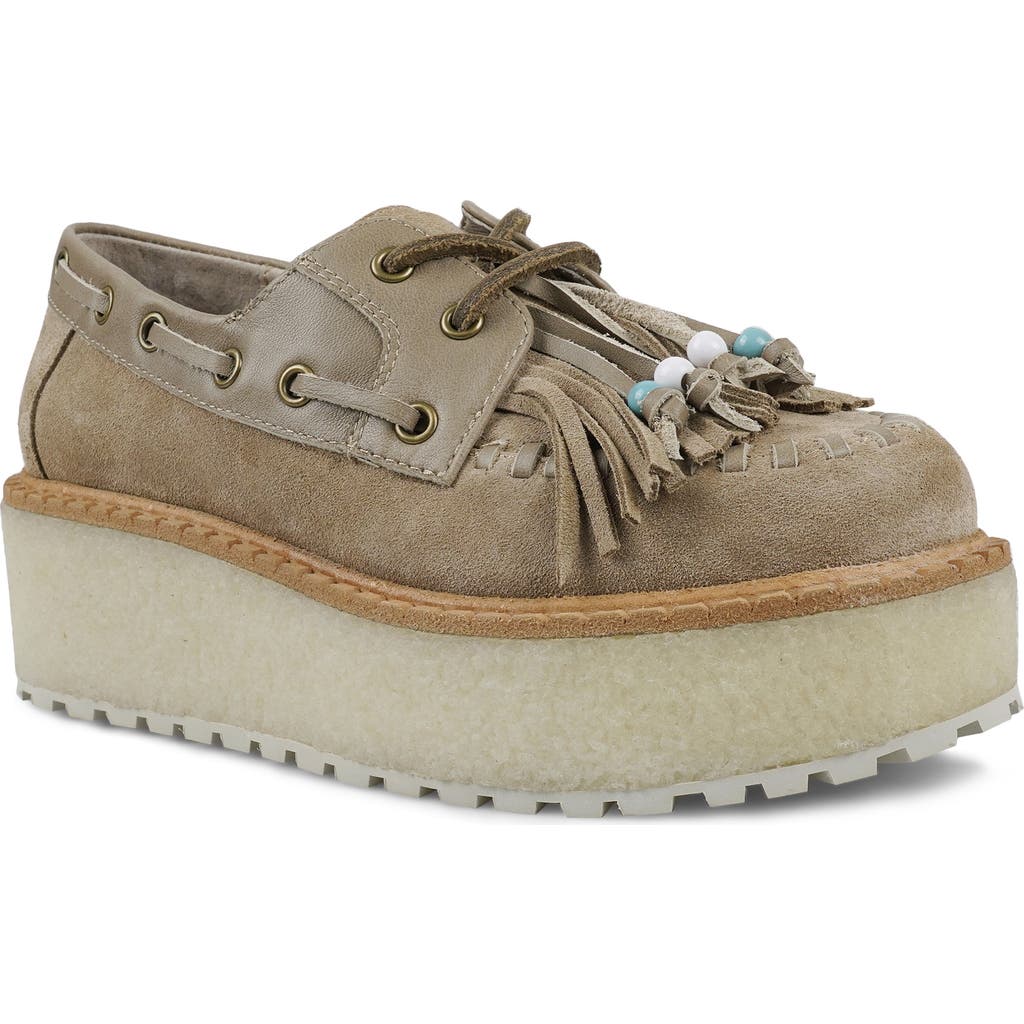Zigi Skipper Platform Wedge Loafer