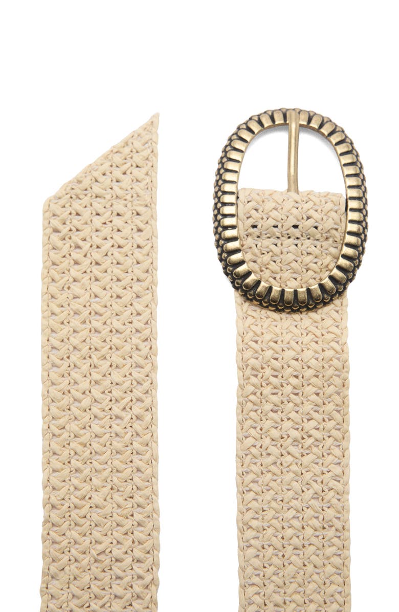 MANGO Raffia Belt | Nordstrom
