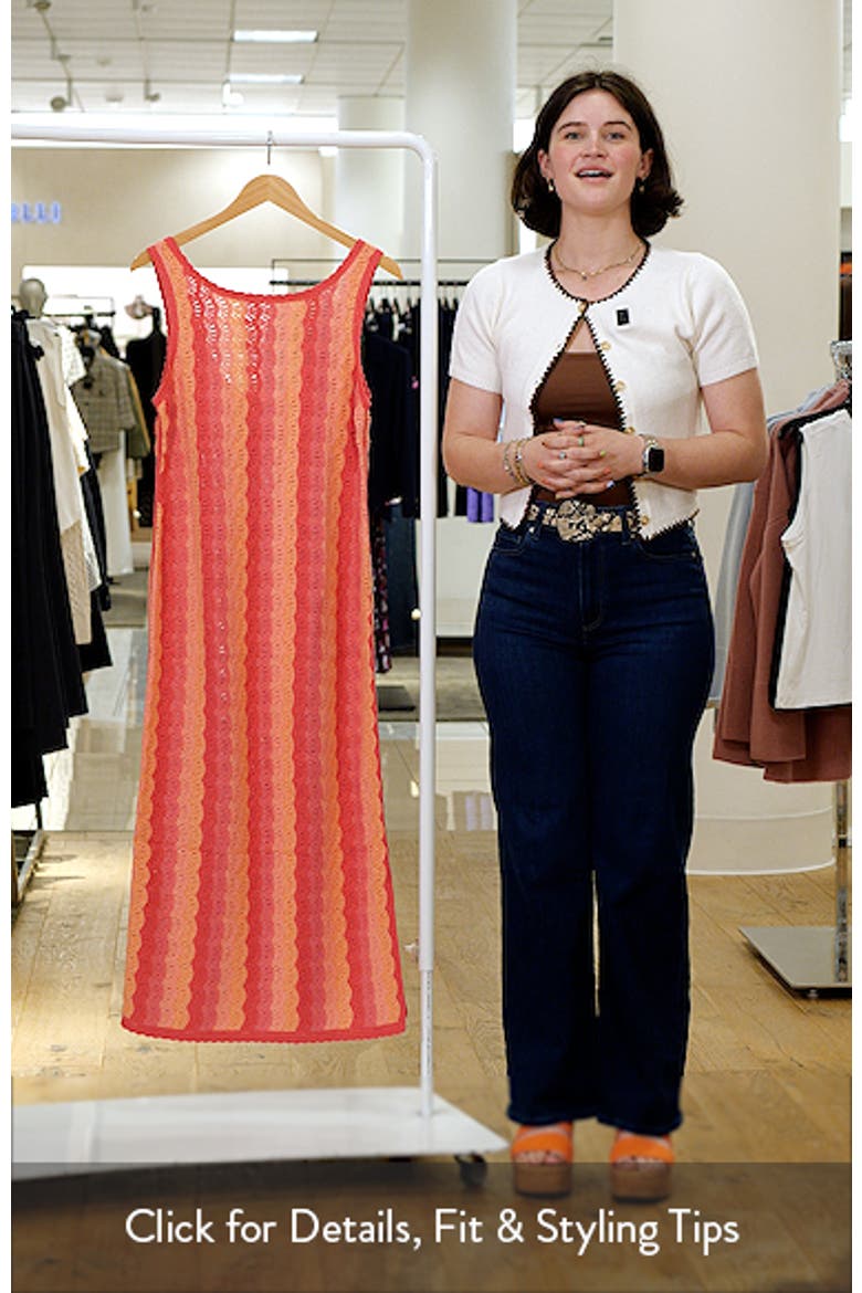 Mirage Sleeveless Midi Sweater Dress video