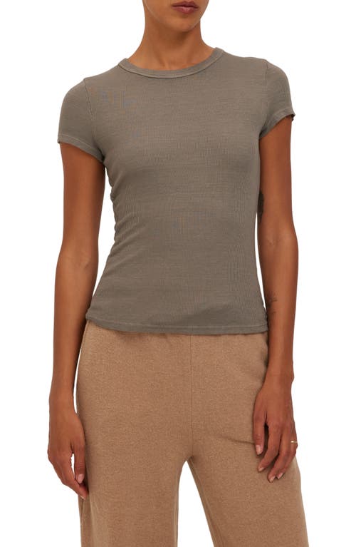 Project Social T Griffith Rib Baby T-shirt In Slate