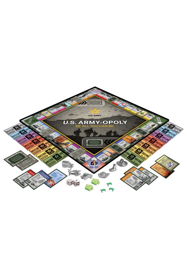 US Army Opoly, Alternate, color, Multicolor
