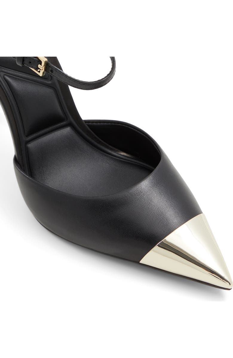 ALDO Mysha Ankle Strap Pointed Cap Toe Pump, Alternate, color,