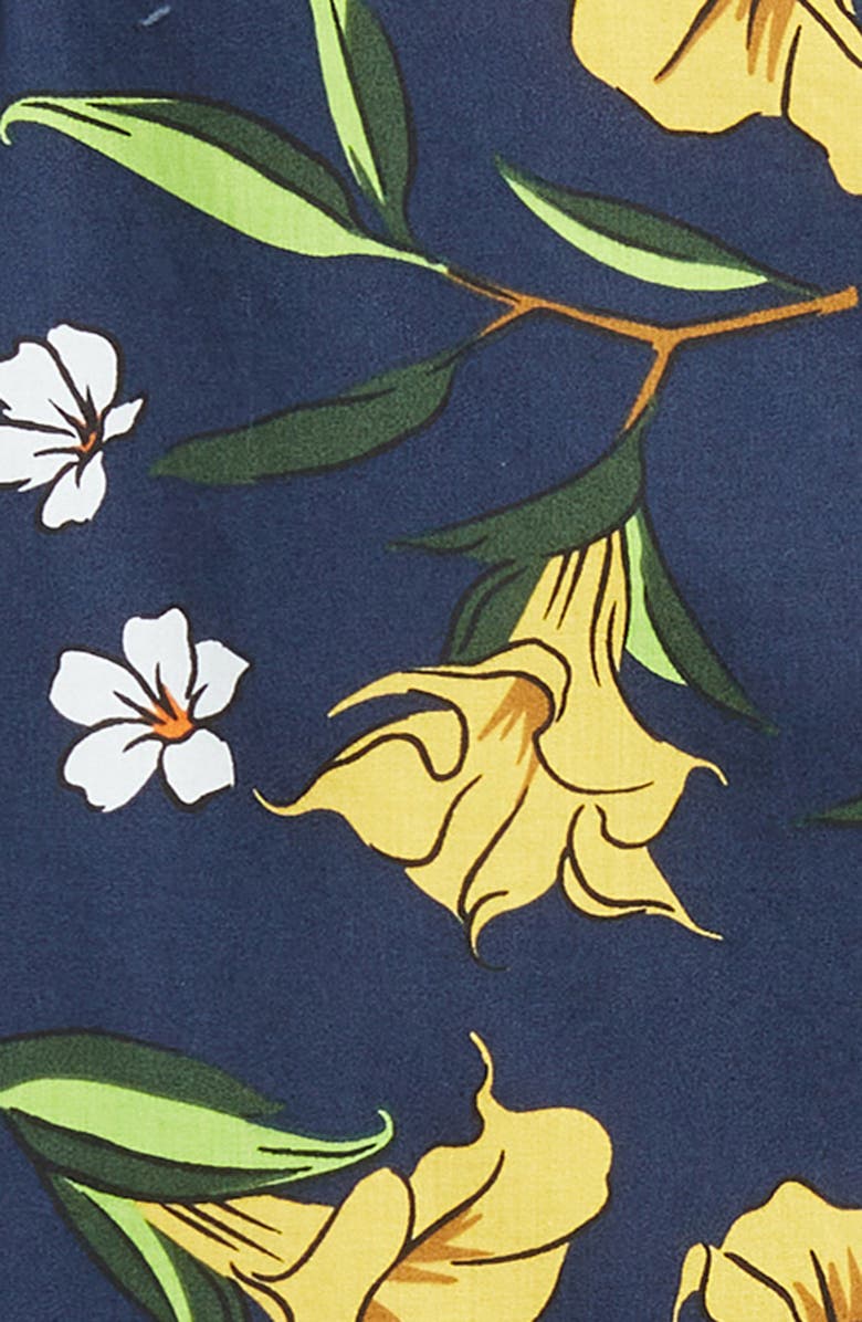 Vans Kids' Thompson Floral Short Sleeve Camp Shirt, Alternate, color, 